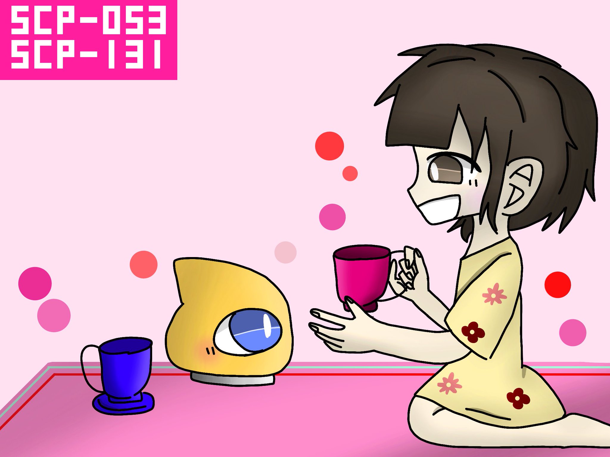 つきばな Scp053 Scp131 可愛いなぁ Scp