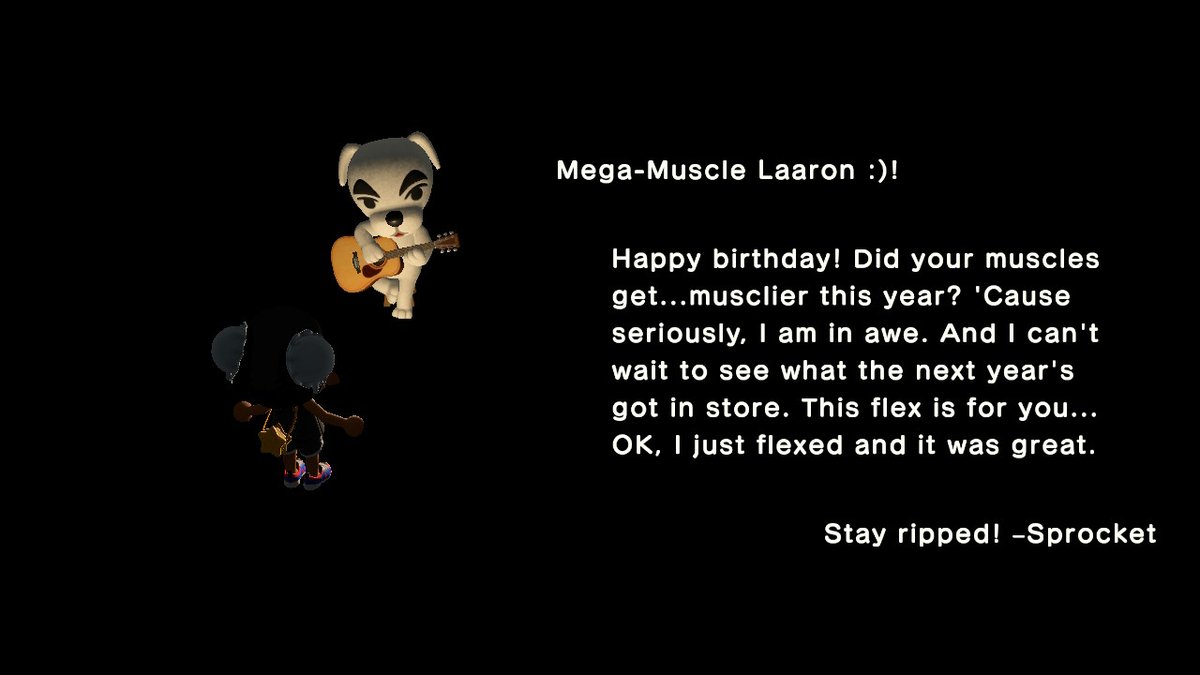 owo_lena's tweet photo. bday #AnimalCrossing #ACNH #NintendoSwitch https://t.co/vRZLmlU7x2