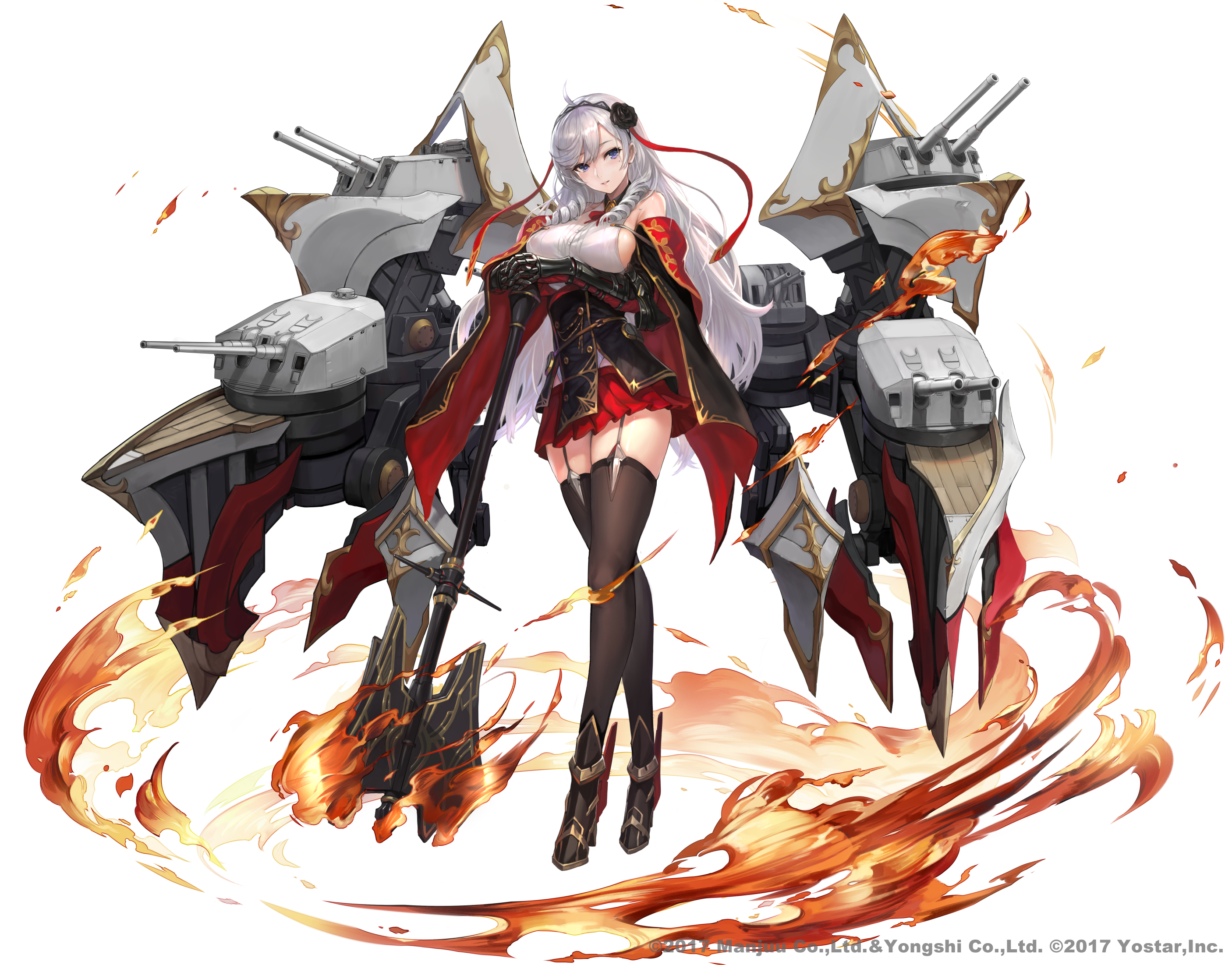 四々九 アズールレーン海域イベント 神穹を衝く聖歌 にて 新kan Sen 重巡洋艦 アルジェリー キャラクターデザイン イラストを担当しました アズールレーン T Co Uz7mzabuzf Twitter