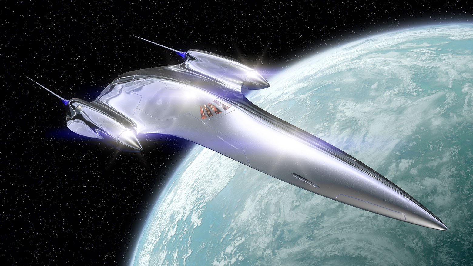 NUBIAN J-type 327 Royal Starship Star Wars Plastic Display