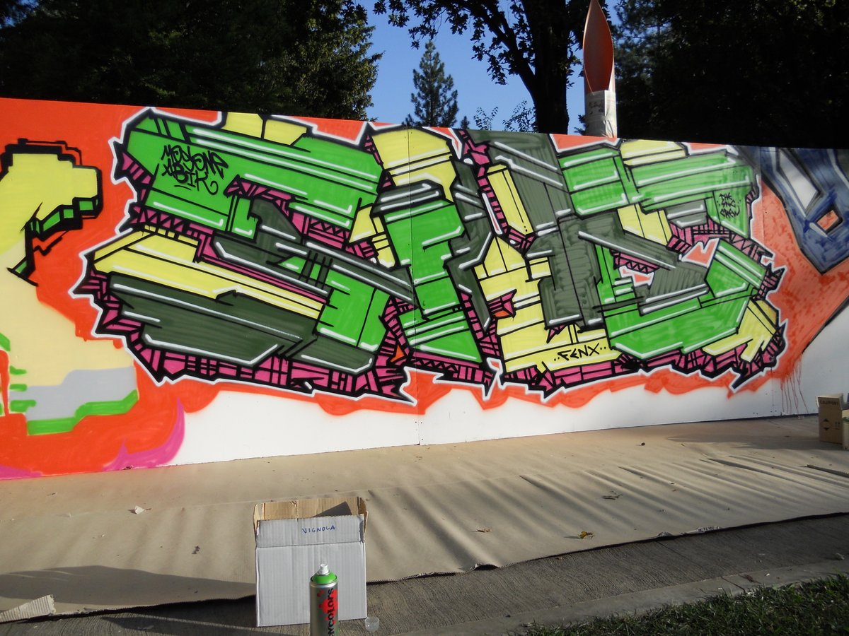 The first #graffiti jams in Italy (with Delta &amp; Mode2) in the 90's, when #writing was something "serious and underground". My interview with Dasty 314 (IT): bit.ly/InterviewDasty…