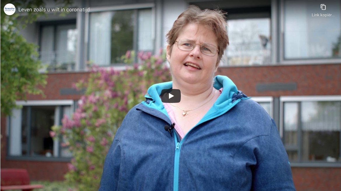 Wat betekent ‘Leven zoals u wilt’ in coronatijd? Wat is de betekenis van kwaliteit van leven? Nu, vanwege veiligheid, voor iemand wordt bepaald wat mag en wat niet? Is er nu ook ruimte voor zeggenschap en regie door familie? Bekijk de film bit.ly/2zhjjAt