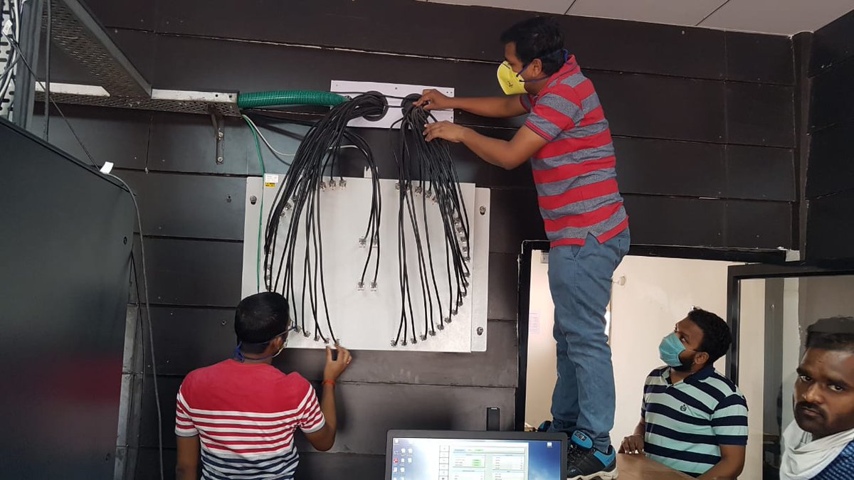 CNSOG's tweet photo. #Aviation #VOR indicates the magnetic bearing from the station to the acft (the Radial). #DME indicates the distance in nautical miles from the beacon. The two measurements allow the acft Rx to compute a position fix. #AAI #ATSEPs carrying out pre-monsoon maintenance at #COVID19 https://t.co/mZbH2mnD4l