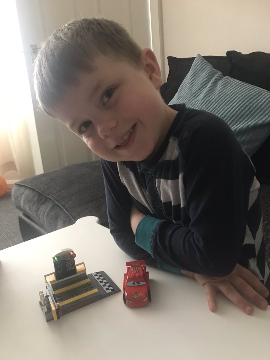 ClareRidley1's tweet photo. My little boy is so happy he’s won a prize for the colouring competition @NewcastleHosps fantastic prizes kindly donated by @fairybricks  #lego #RVI #nurse https://t.co/6hWHPe7HOc