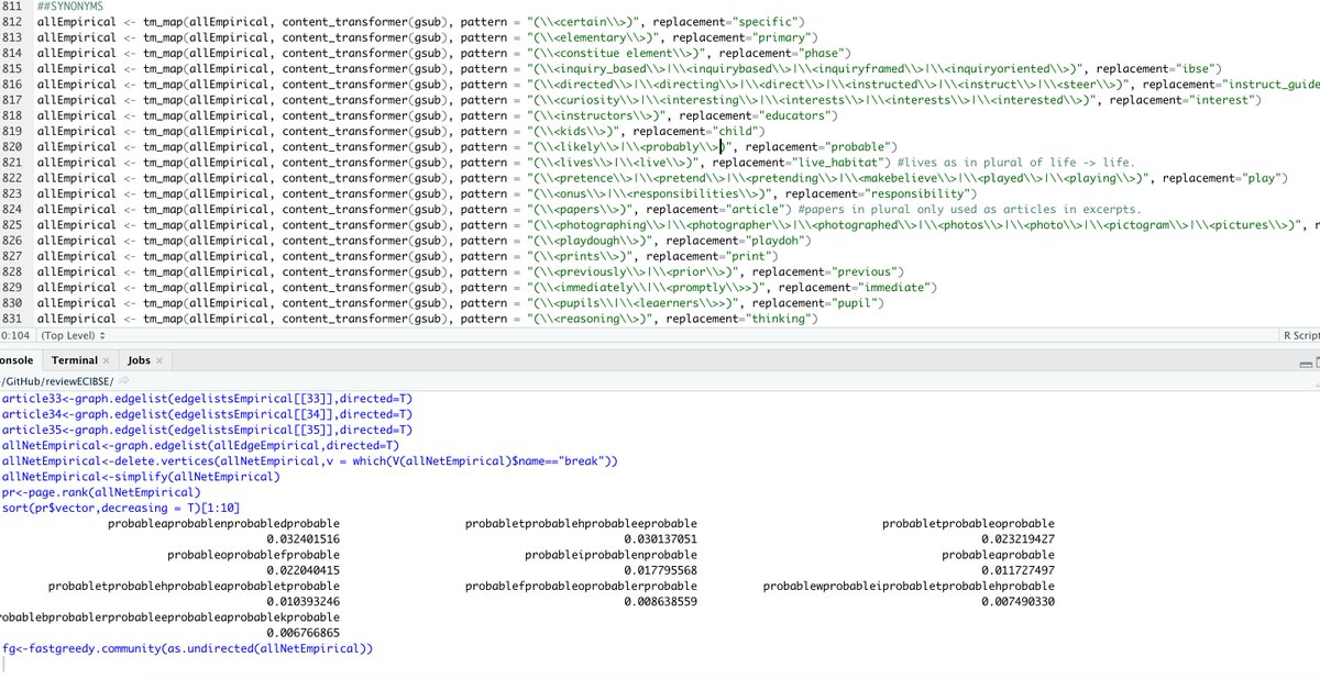 Probable indicators of some kind of search and replace-error...