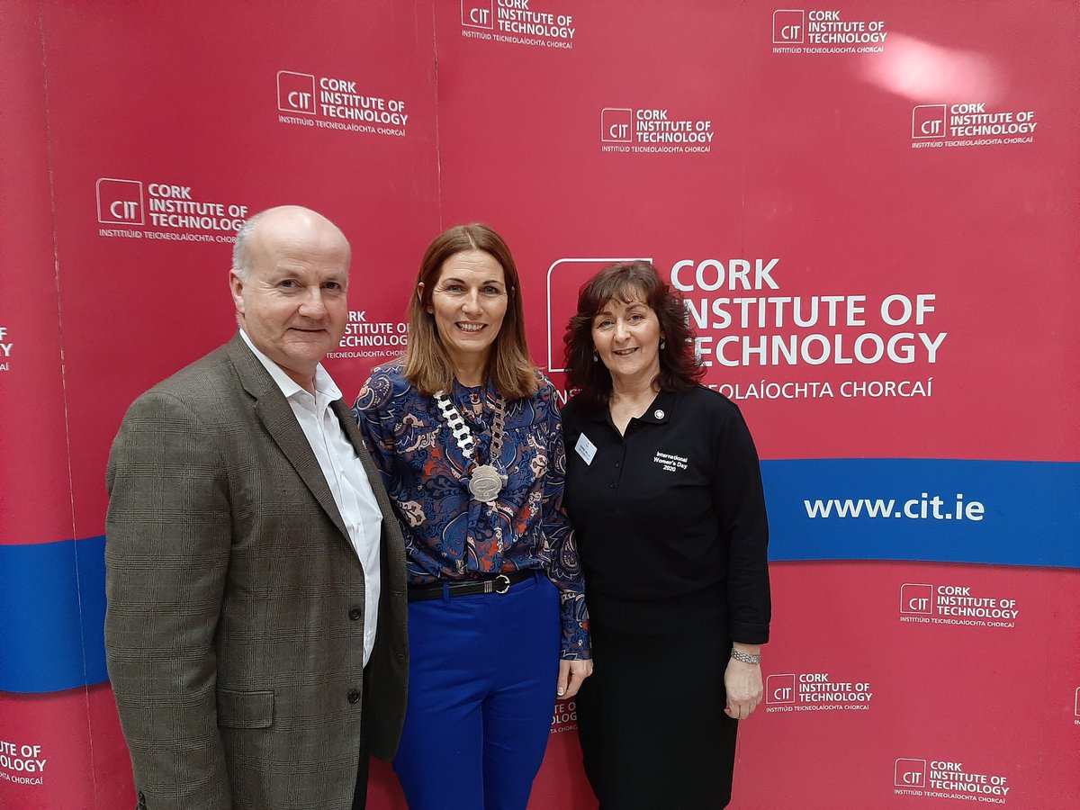 @NormaWelchCIT @EmilyTwomeyCIT @womensday @CIT_ie @ml_loftus @gerard_odonovan @caroleoleary @CITInnovate @margueriteosull @NetworkCork @CITAlumni @donnaoshea3 @CIT_FBH @HincksCentre @extendedcampus @CITAccess @CITLibrary @cit_civil @teamwork @running_newbie @TeachKloud @Dr_Niamh_Shaw @blackrockcastle @NimbusCentre @rubiconcentre @NMCI_Ireland @ittralee @MTU_ie @DePuySynthes @DellTechIreland @EllenOCoCo @hamcguirk @A_Bickerdike_ @ShellCols @CITSU @CITAthenaSWAN @DKanePhoto Congrats to @NormaWelchCIT #Chair of #IWD2020 for a superb event! The very best of luck today Norma, as you take on your new role as a member of @CIT_ie #GoverningBody ! @IWish_ie @EngineerIreland #AthenaSWANCIT @ml_loftus @gerard_odonovan @STEMSouthWest_ @Corkcoco