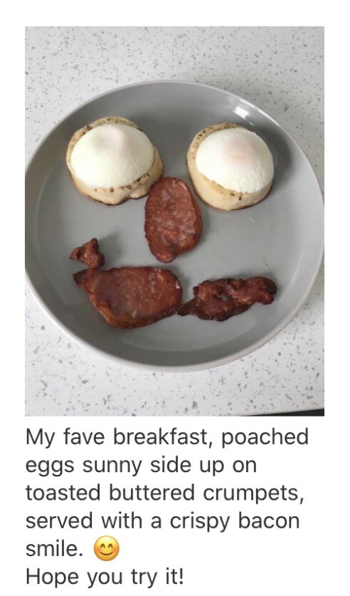 sherburnhigh's tweet photo. Mrs Fensom has shared her favourite breakfast with you. Looks delicious! @SHSDesignTech #TeamSherburnCookbook https://t.co/Zcmpmq2K6G