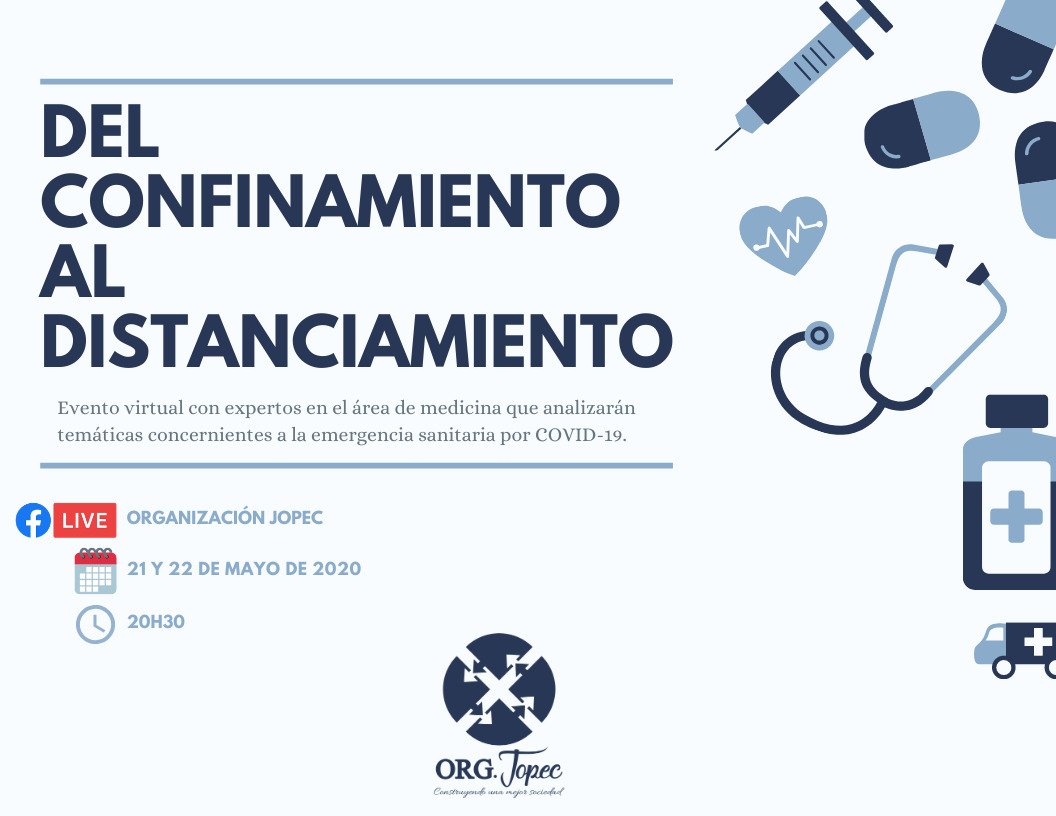 orgjopec's tweet photo. Te invitamos a este evento online gratuito.

🗓️ Jueves 21 y Viernes 22 de Mayo del 2020 | ⏰ 20H30

Link de inscripción: https://t.co/tIrczQV8e1

🔴 Accede al live desde: https://t.co/IMvOgIQES5 

Los esperamos!! https://t.co/112j9MmCxx