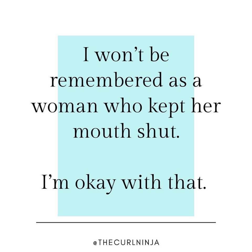 Shaynap96's tweet photo. Anyone who knows me knows I don’t keep quiet. https://t.co/EJKRnOJIgm