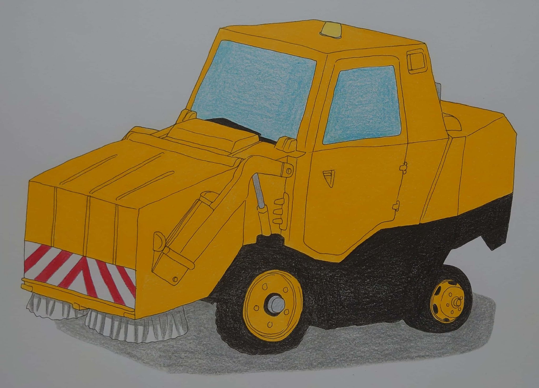 出町柳 彩都 アヤ お仕事募集中 イラスト 清掃車 車 アナログ絵描きさんと繋がりたい 道路 彩都のお絵描き集 見れたらラッキー 3輪式道路清掃車 操舵軸のタイヤがエモい 出町柳 彩都 アヤ お仕事募集中 イラスト 清掃車 車 アナログ絵描きさんと繋がりたい 道路 彩都のお絵描き集 見れたらラッキー 3輪式道路清掃車 操舵軸のタイヤがエモい