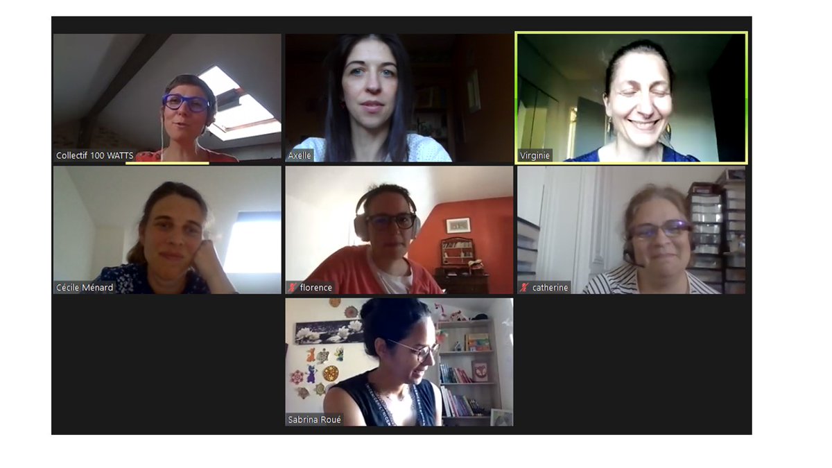 [Atelier CODEV] organisé par les W@N et le Collectif 100WATTS.
Une expérience 100% digitale MAGIQUE: 2h30 riches et intenses pour expérimenter cette approche très rigoureuse qui stimule la créativité et ouvre le champ des possibles.
Un grand merci @Céline Baudoin