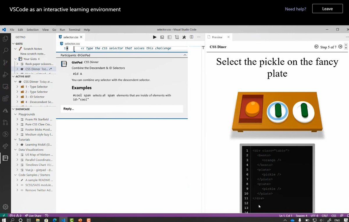 SalmanMKC's tweet image. By the end of @lee_stott&apos;s I have learnt so much, my GitHub will hopefully be having a bunch of Code Tours instead of just comments! And YES I still use the default VSCode theme 🚀 Thank you @lee_stott!!! Amazing as always! 😊#MSBuild #MSBuild2020