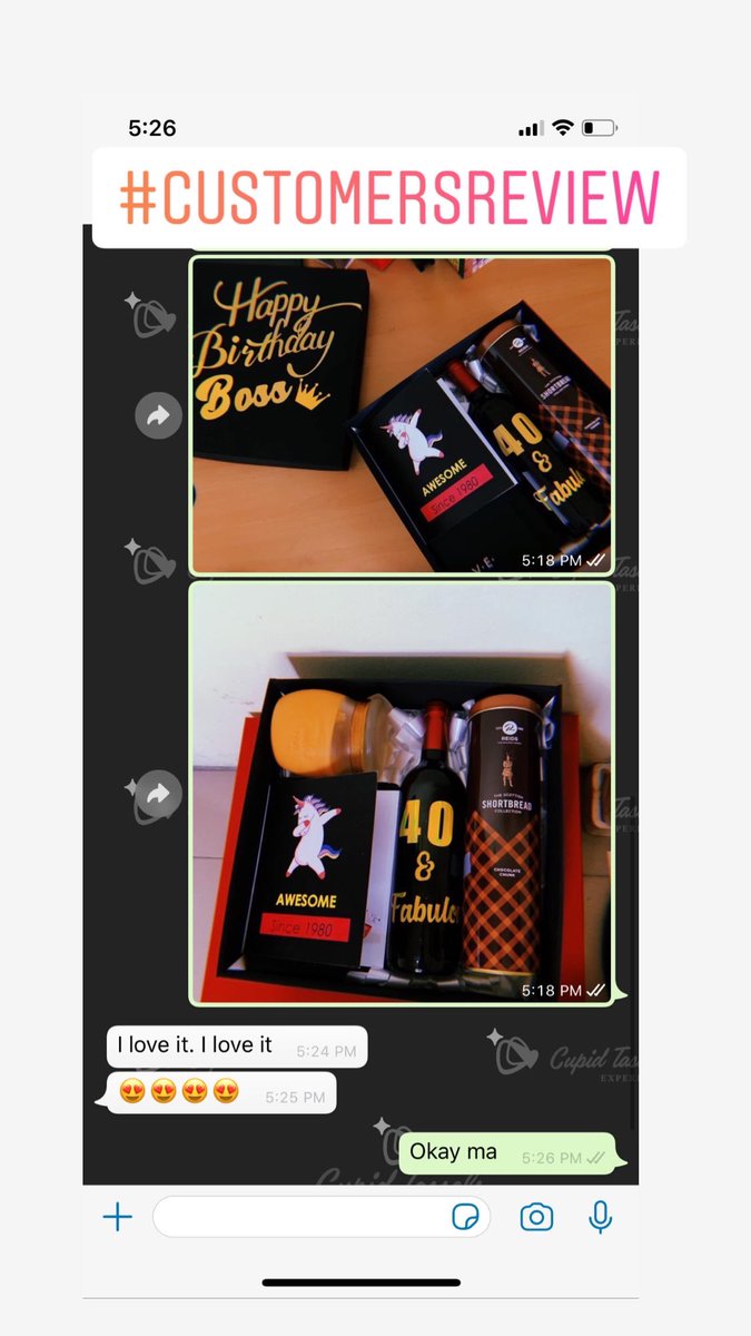 Package sent out this morning 🥰🥰🥰
All Giftbox get customized (free)
Reach out to us 👇
WhatsApp & Calls : 07065047829
Email: hello@cupidtassels.com
cupidtassels.com
#giftideas #giftforboss  #abujagiftcompany #giftstoreinlagos #lagosgiftstore