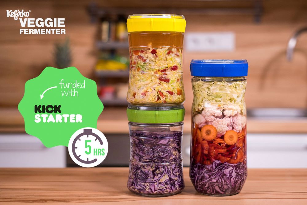 We just launched a new project on Kickstarter - Kefirko Veggie Fermenter: bit.ly/2yhJTcs