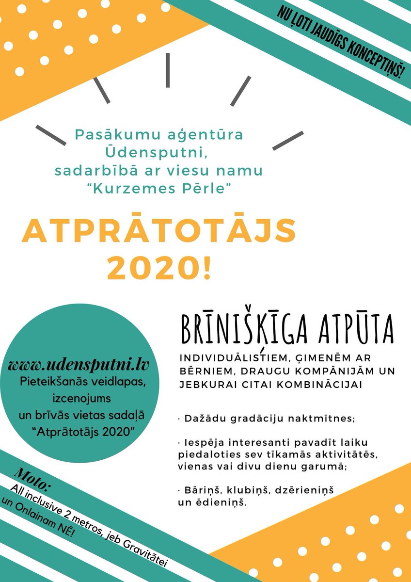 Tumsa_lv's tweet photo. @udensputni -izcili pasākumi nav nejaušība. Sezonas karstākais jaunums-Atprātotājs 2020. https://t.co/3fn9FZd6Gi https://t.co/Li2RuoPAoa