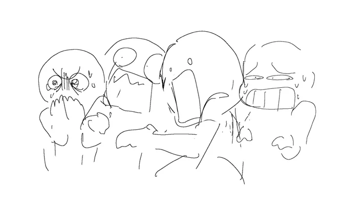 ちなみに下描き 