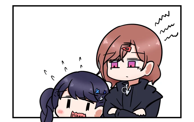 を見守る樋口と小糸 