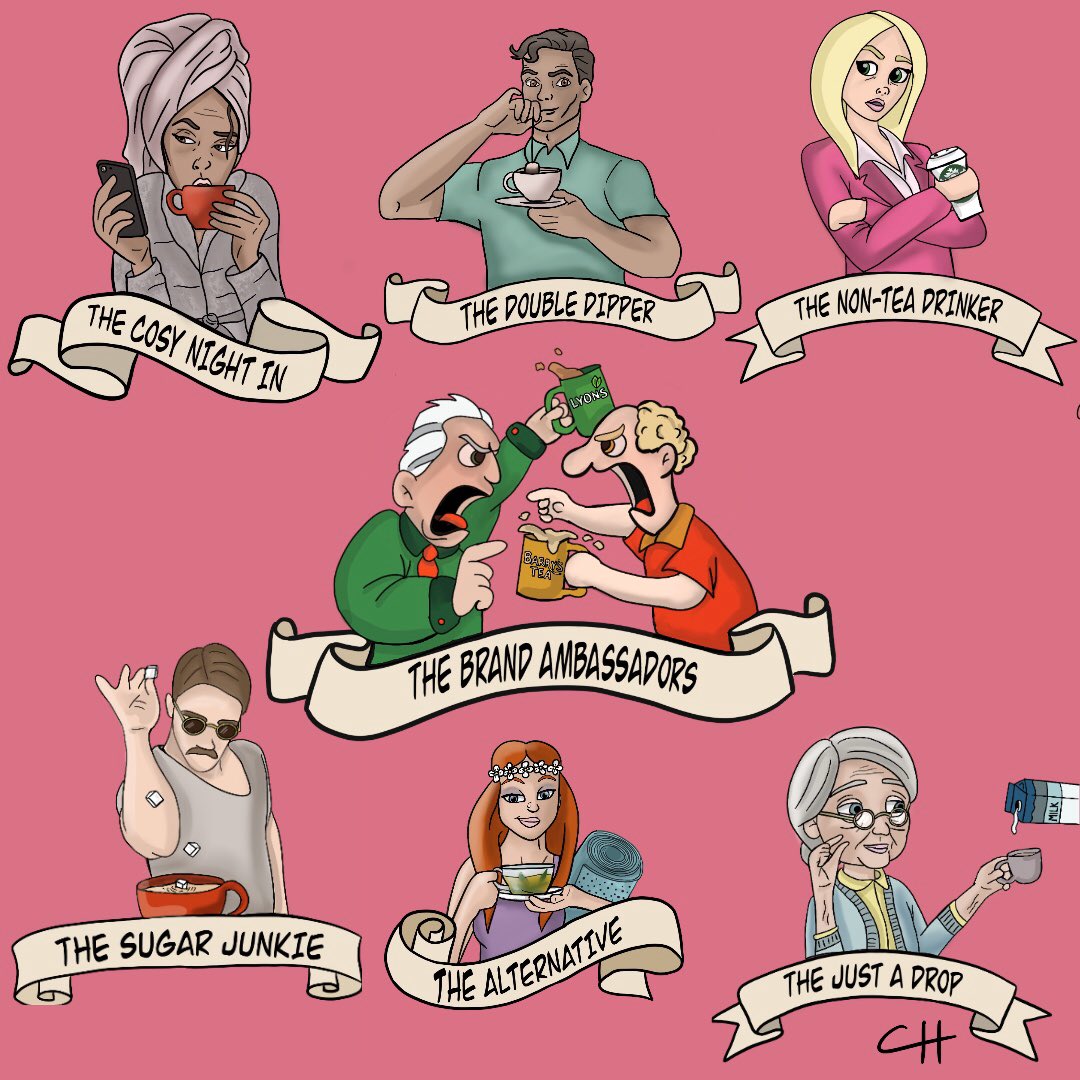 CartoonFilter's tweet photo. Happy #InternationalTeaDay , which tea drinker are you? #tealovers https://t.co/hcCn5QgR1l