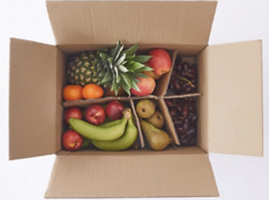 M&amp;S are delivering boxes of seasonal fruit for £20 a pop, including bananas (8), pineapple (1), mango (1) red grapes (800g), soft citrus (6), nectarines (4), pears (6), and Jazz apples (6). Oddly, if you order more than one, “it’s likely that these will arrive separately”.