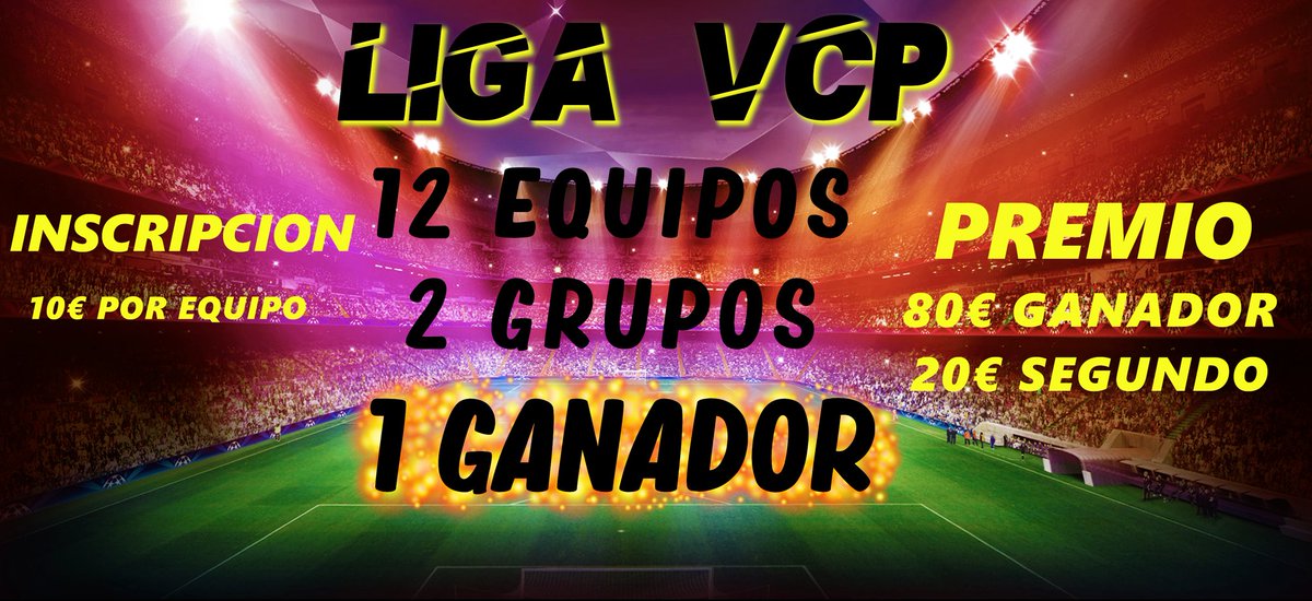 ClubesVirtual's tweet image. 🚨ABRIMOS INSCRIPCIONES🚨
12 equipos 2 grupos
💰PREMIO🥇80€🥈20€
➡️10€ inscripcion
Aqui tenéis fechas, reglamento y como va a funcionar la liga
Qualquier duda MD📩