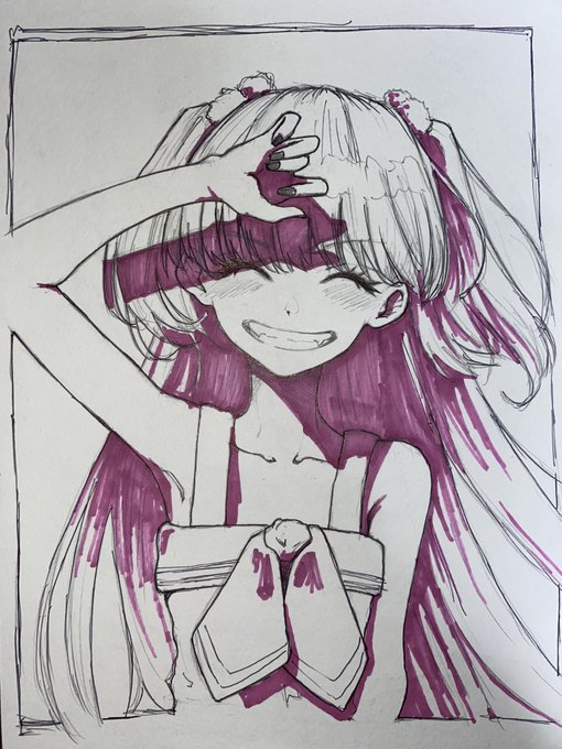 アナログお絵かき楽しすぎてデジタルに戻りたくない……😭 