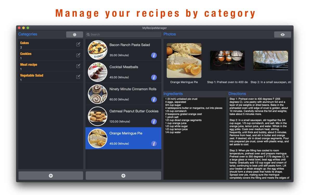 recipe app for mac recipe app for mac