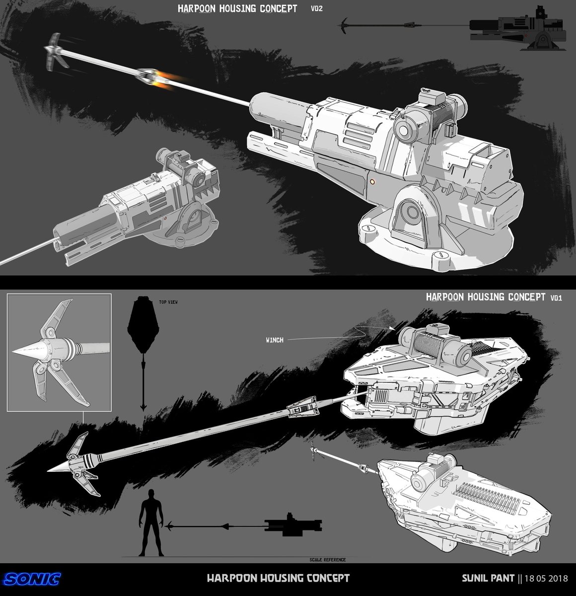 Here's another look at the #SonicMovie concept sketches.  #SonicNews 