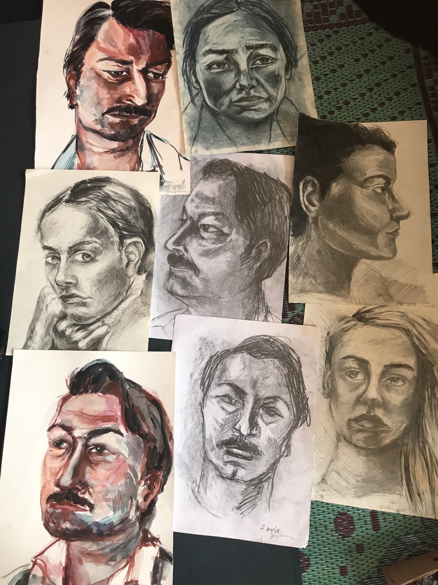 Amazing portraits produced by Ms Mulczynska Art and Photography teacher for the #120challenge.  She is aiming to draw 120 of these in a month!     What are you able to do for our 120Challenge?