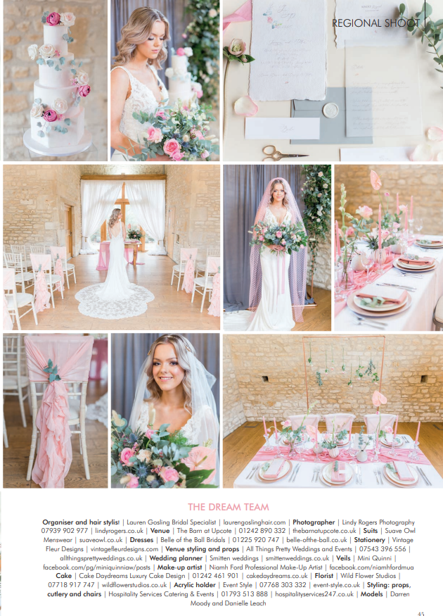 We just had to re-share this beauty of a shoot from page 44 of the brand new issue 20. Get your free e-magazine at yourgloswilts.wedding/buy-a-copy
Photo: lindyrogers.co.uk

@CakeDaydreams @laurenghair_ <a href="/Upcote_Barn/">Upcote_Barn</a> @belleballbridal <a href="/SmittenWedding/">Smitten Weddings</a> <a href="/Upcote_Barn/">Upcote_Barn</a>