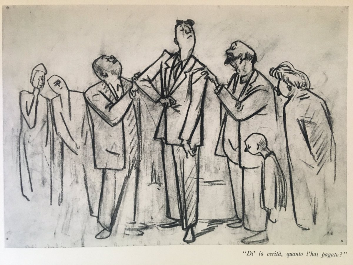 Amerigo Bartoli (1890-1971), « Italiani in Casa, ecc. ecc... », 1956 