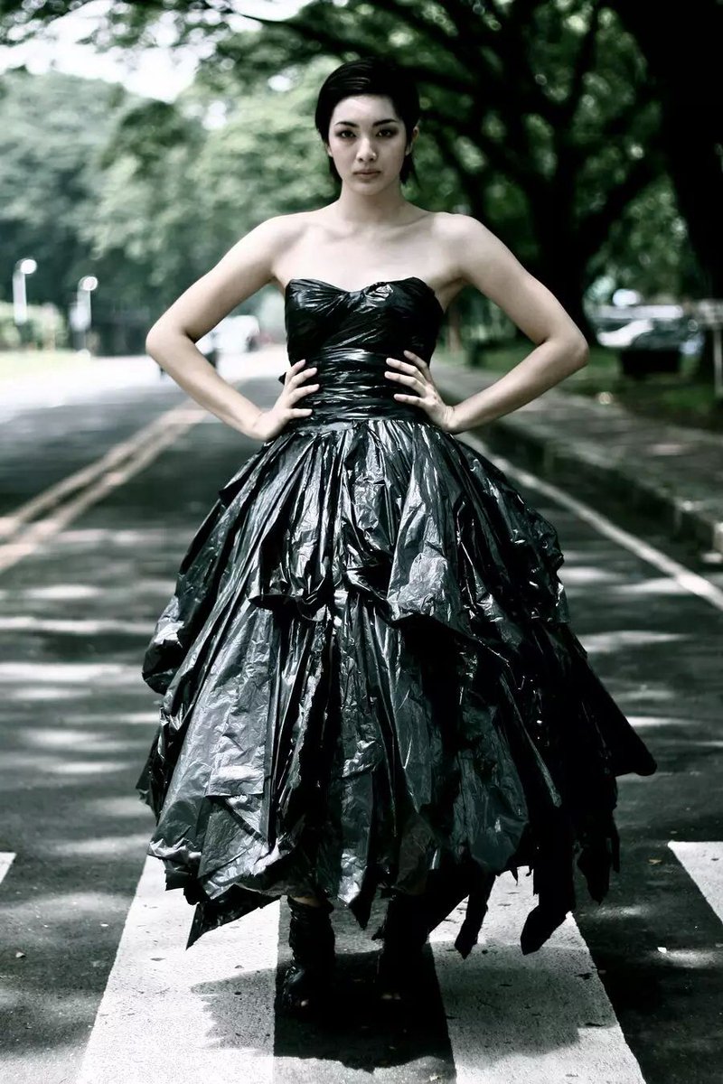 chinese dress ladies BLACK LEATHER SINCH DRESS – SHESAIDBOUTIQUE main image 0