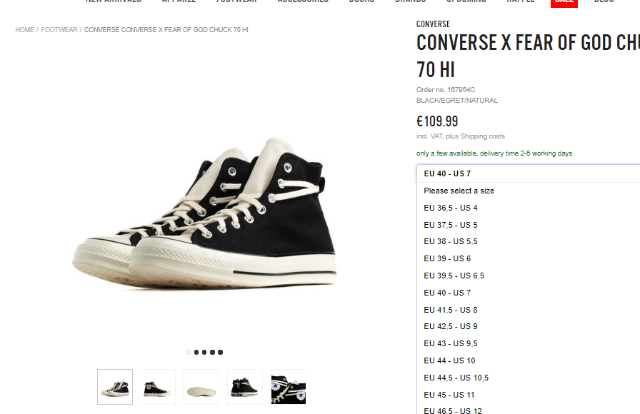 converse 36 99