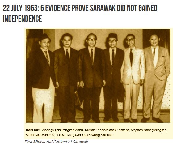 Tidak lama setelah balik ke Sarawak, Tun Taib telah dilantik menganggotai kabinet pertama Sarawak pada 22 Julai 1963. Beliau berumur 27 tahun pada waktu itu.
