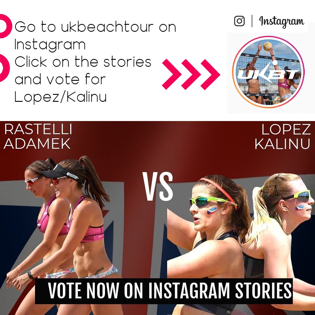 Skyball Beach Volleyball Club (@skyballbvc) on Twitter photo The first match for one of our #Skyball team Jitka and Misi started at 8 am and will finish at 8 pm today. You can vote now on UKBT #Instagram stories. Invite friends and family to support the North against the South. ow.ly/lwS450zMjq5
<a href="/active_coast/">Lynn Allen🕠🖇</a> <a href="/YorkVolleyball/">York Volleyball Club</a> The first match for one of our #Skyball team Jitka and Misi started at 8 am and will finish at 8 pm today. You can vote now on UKBT #Instagram stories. Invite friends and family to support the North against the South. ow.ly/lwS450zMjq5
<a href="/active_coast/">Lynn Allen🕠🖇</a> <a href="/YorkVolleyball/">York Volleyball Club</a>