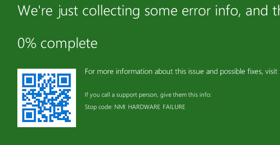 #BSOD color is 0078D7. If you like 246F24 more, you can add ...