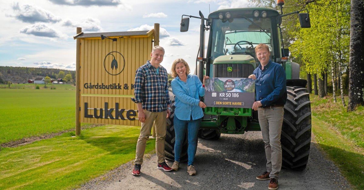 vkjuus's tweet photo. Menys lokalmatprodusenter får 10 millioner kroner. Lokalmat kampanjen førte til at vi solgte matskatter for 102 millioner krone i april.10 prosent av salget går tilbake til produsentene nå.Takk til alle våre kunder som har tatt oppfordringen! @OBollestad @Nationen_as #sortehavre https://t.co/I0Te6jQlpy