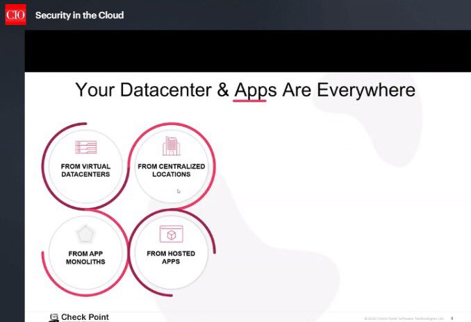 dx5ve's tweet photo. In the next 3 years, attacks will occur because of customer issues, according to a Gartner report. Ensure that customers are secure to enhance protection on your cloud applications.
@laurachite
#CIOWebinarSeries
#SecurityInTheCloud
@kiganda_mo
@drumaniax
@CheckPointSW https://t.co/YpRKBPrhKw