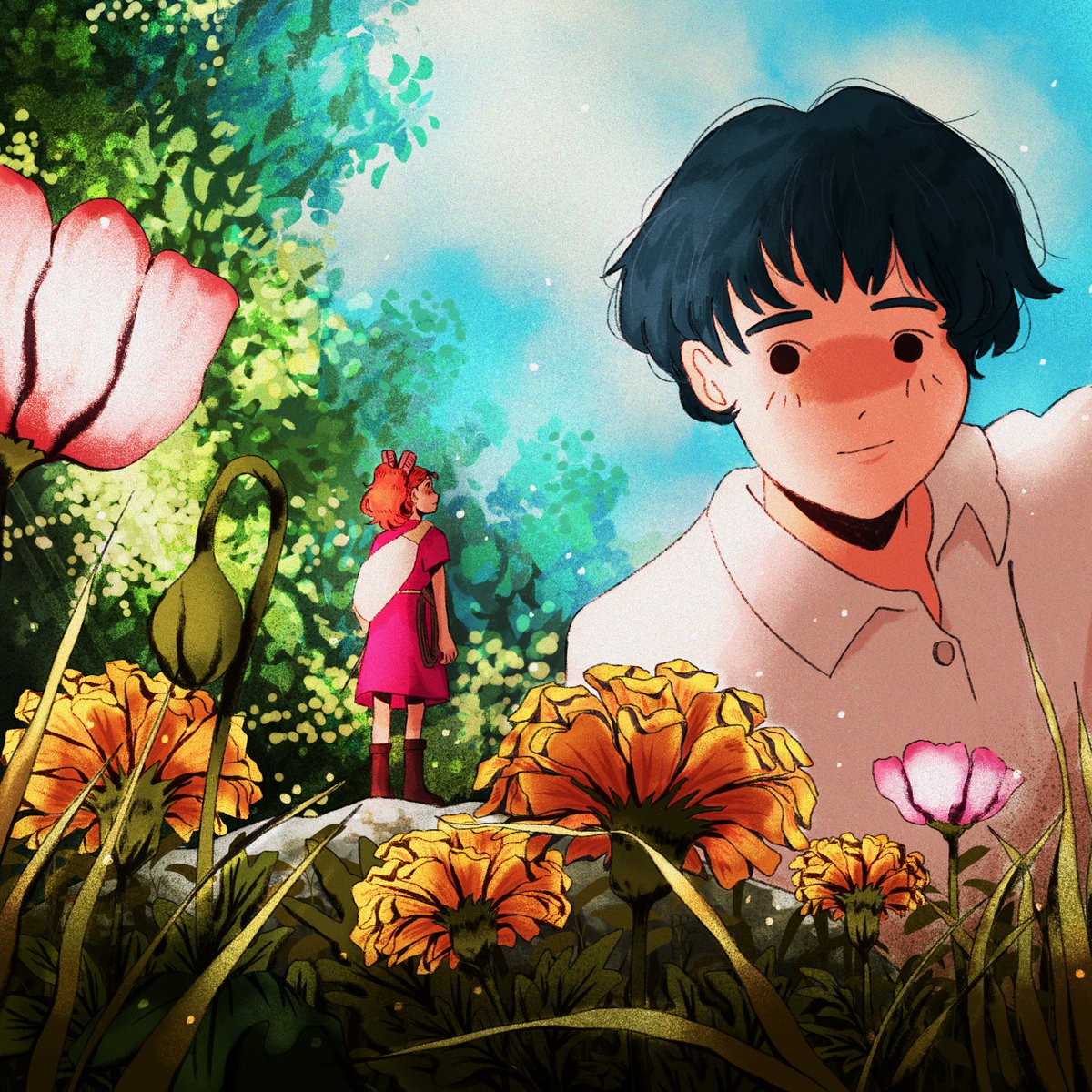 ハウル ハク もののけ姫 海外の方の描く超個性的なジブリキャラクターが Ghibliredraw タグで投稿続々 2ページ目 Togetter