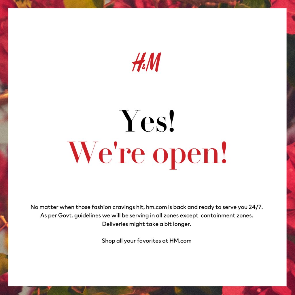 H&M Customer Service on Twitter "Sincerely apologies our warehouse
