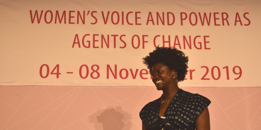 AfWIDafrica's tweet photo. How are you using your voice and power during this time?
The theme for #AfWID19 was Women’s Voices and Power as Agents of Change. It continues to be our mandate to amplify the voices of our sisters throughout the continent.
#AfWID19Moments #AllVoicesMatter https://t.co/Z0Ytw9psJ6