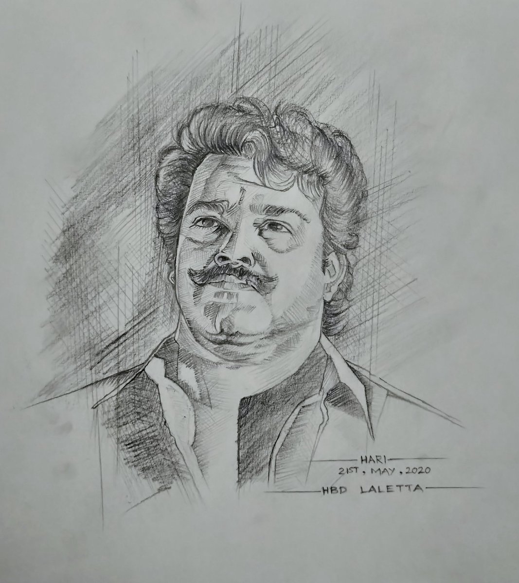 kumara_2588's tweet photo. Pencil sketch!!!
Mohan lal ๐
Happy Birthday Laletta ๐
@Mohanlal @SSMusicTweet #HBDLalettan #HAPPYBDAYLALETTA #happybirthdayLalettaa #HappyBirthdayMohanlal https://t.co/kc2tafEIDp
