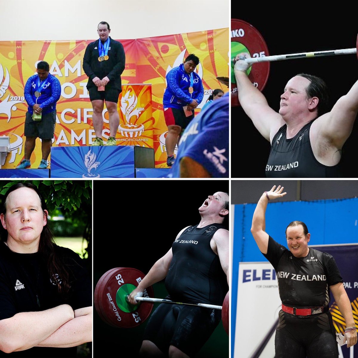 Laurel Hubbard, a privileged 40+ heir just stole 2golds and a silver from women in the Pacific games.