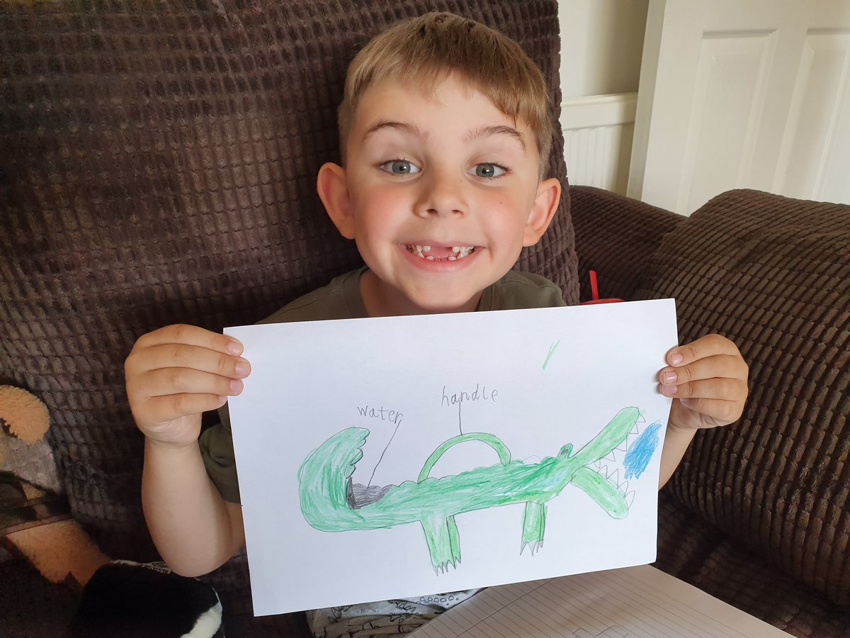 bekbythesea's tweet photo. Seth has designed a crocodile Aquamanile @WhisperingGeor1 @SMTrust #MuseumWhispers https://t.co/zZvbixznd9