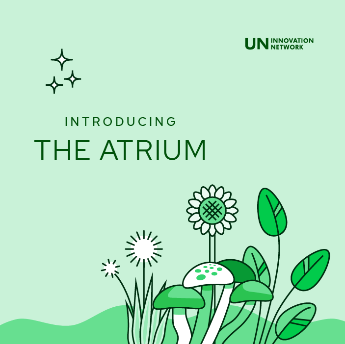 UN Innovation Network (@un_innovation) on Twitter photo Together w/ @UNICEFInnovate, <a href="/WFPInnovation/">WFP Innovation</a> & <a href="/UNDP_innovation/">UNDP Innovation</a> we're excited to launch
🌿The Atrium 🌿
A platform for UN colleagues to
📖 Learn about #blockchain
🔭 Explore #UN blockchain projects
🤝Connect w/ the #UN blockchain community
Join today▶️ atrium.uninnovation.network Together w/ @UNICEFInnovate, <a href="/WFPInnovation/">WFP Innovation</a> & <a href="/UNDP_innovation/">UNDP Innovation</a> we're excited to launch
🌿The Atrium 🌿
A platform for UN colleagues to
📖 Learn about #blockchain
🔭 Explore #UN blockchain projects
🤝Connect w/ the #UN blockchain community
Join today▶️ atrium.uninnovation.network