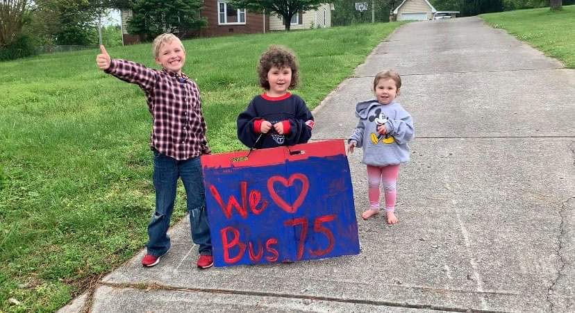 The first in our long line of Thank You Messages from our sweet Students! Look for more throughout the day!