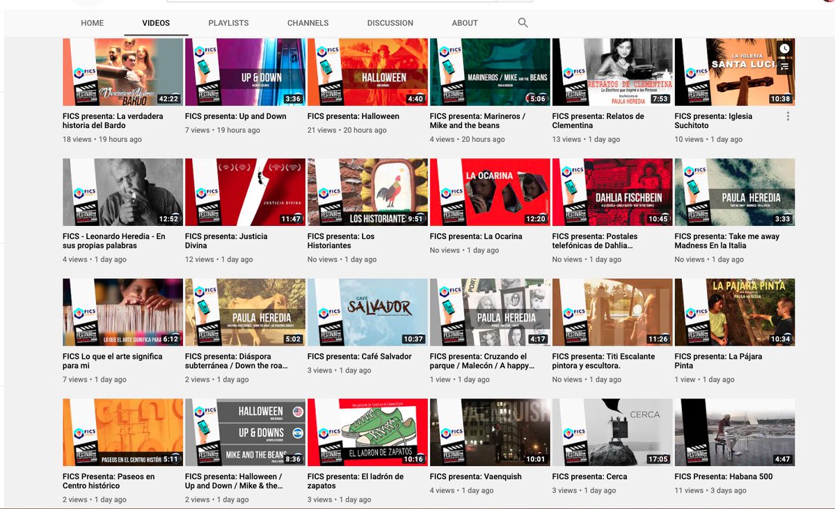 Hoy—del Playlist del# peliculas del  FICS recomendamos: LA VERDADERA HISTORIA DEL BARDO Musical. Elmer Cortez. 30 min. El Salvador
Cuando dos almas se aman, se encuentran en esta vida o en la otra. Enlace directo:
youtu.be/E-yFKoAVbEA