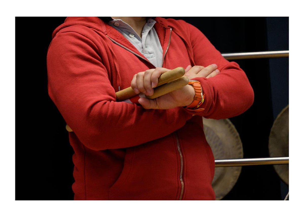 jaykoe's tweet photo. Taichi Imanishi plays various percussion instruments from Japan. Here some pictures from #CultureMove rehearsal, stay tuned for updates! 

@LBOC2020 #Brent2020 https://t.co/4dSZ3zZUJM