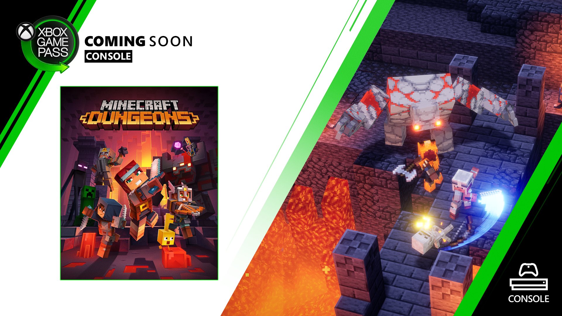 Xbox aims for another hit with 'Minecraft Dungeons' launch