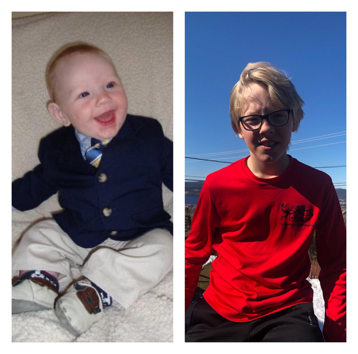 SheriRAustin's tweet photo. Alex at 6 months and now! @CCLoughlin #ThrowbackThursday https://t.co/7uo24QE9zv