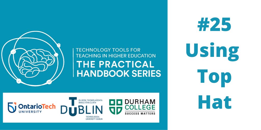 TUDublinEntEng's tweet photo. Kathryn Carter looks into 'Using Top Hat to Engage with Students' in her section of 'The Practical Handbook Series'. Top Hat allows students &amp; teachers to interact digitally. Read more about this educational software here 👉https://t.co/2QTxn7kY4Q https://t.co/EiDS7qLKzb